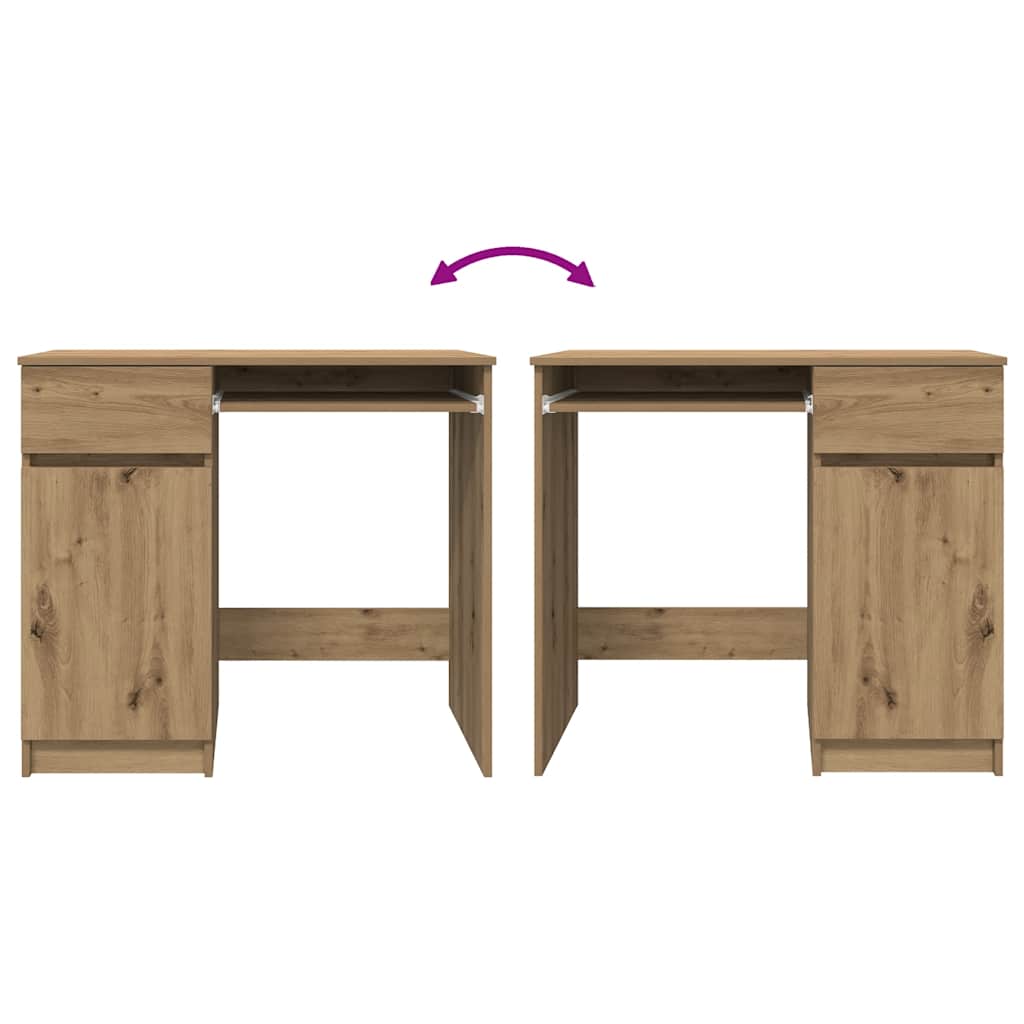 Stol Artisan hrast 86x49x76 cm konstruirano drvo