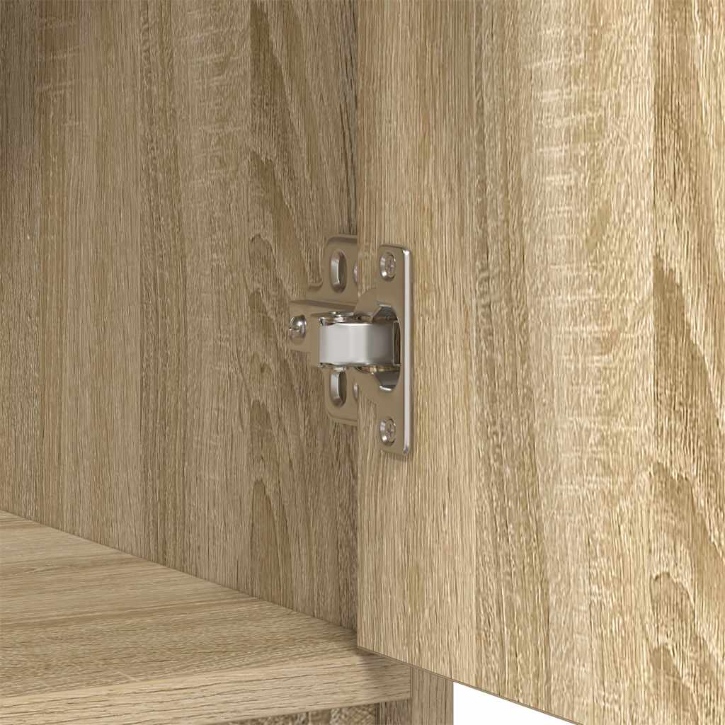 Komoda s ladicama i vratima sonoma hrast 70,5x34x74,5 cm