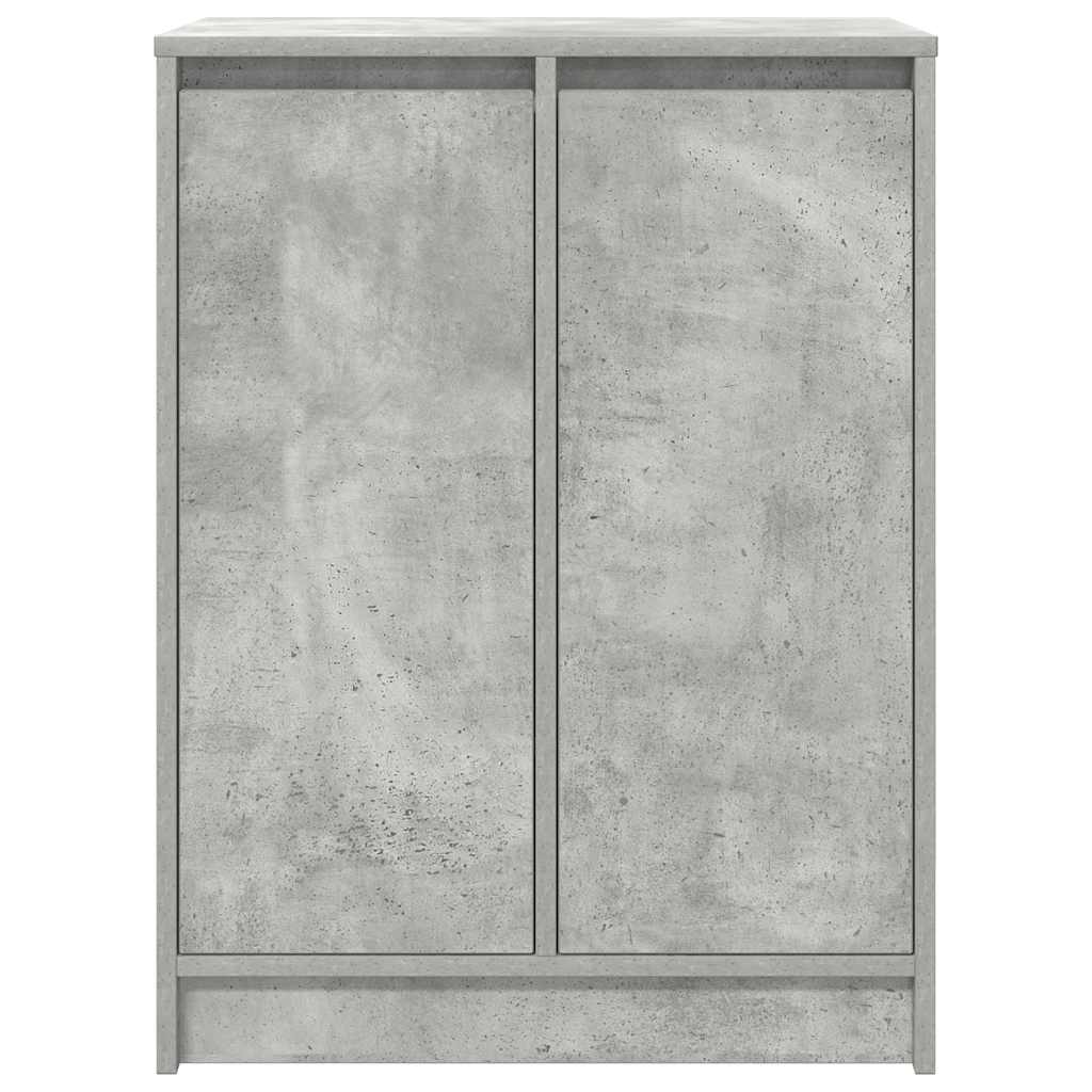 Ormarić za cipele boja betona 57x34x76 cm konstruirano drvo