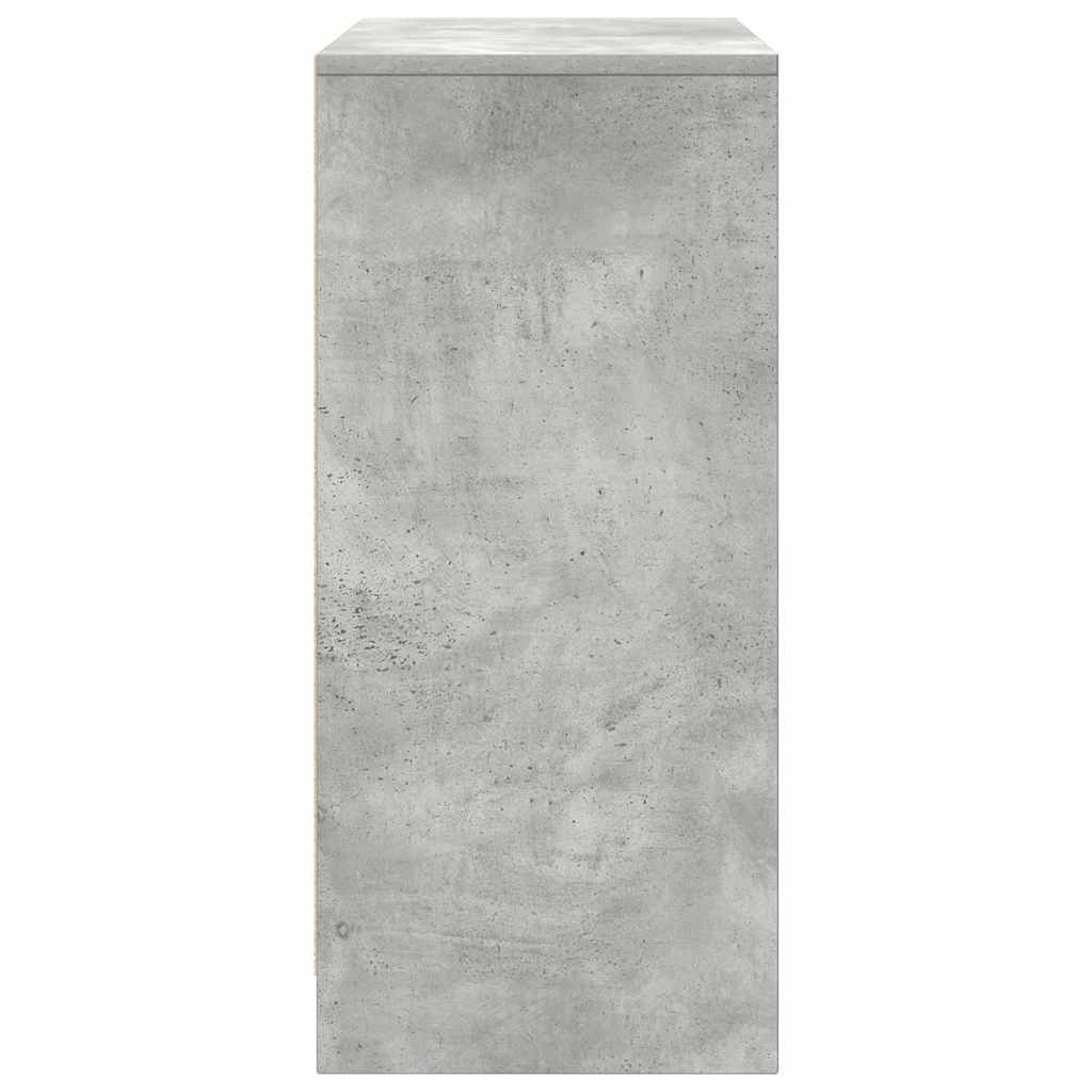 Ormarić za cipele boja betona 57x34x76 cm konstruirano drvo