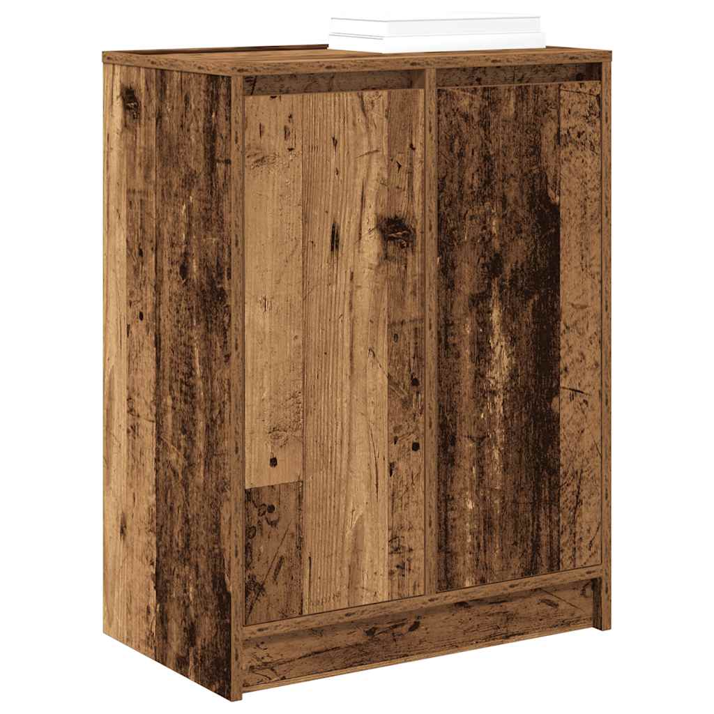 Ormarić za cipele boja staro drvo 57x34x76 cm konstruirano drvo