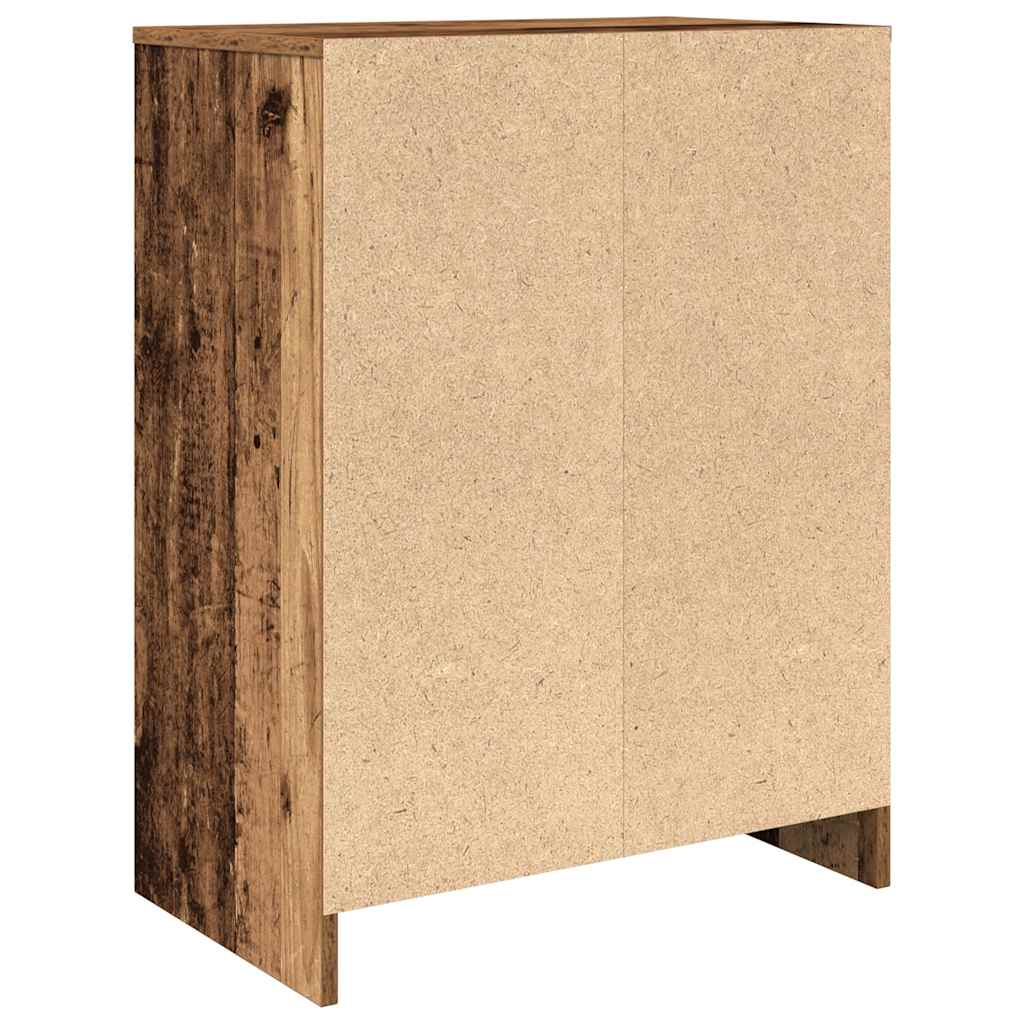 Ormarić za cipele boja staro drvo 57x34x76 cm konstruirano drvo