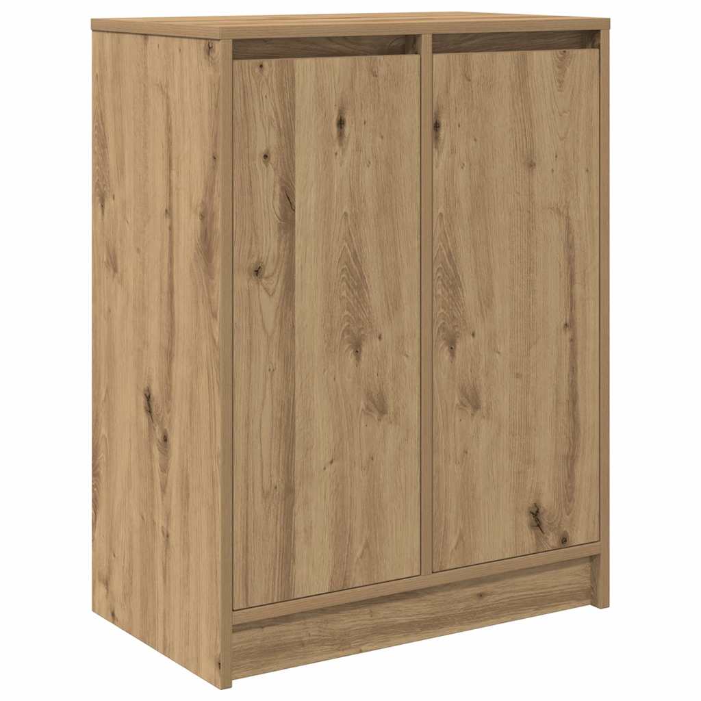 Ormarić za cipele boja hrasta 57x34x76 cm konstruirano drvo