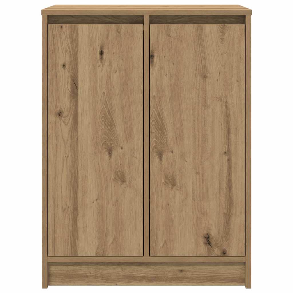 Ormarić za cipele boja hrasta 57x34x76 cm konstruirano drvo