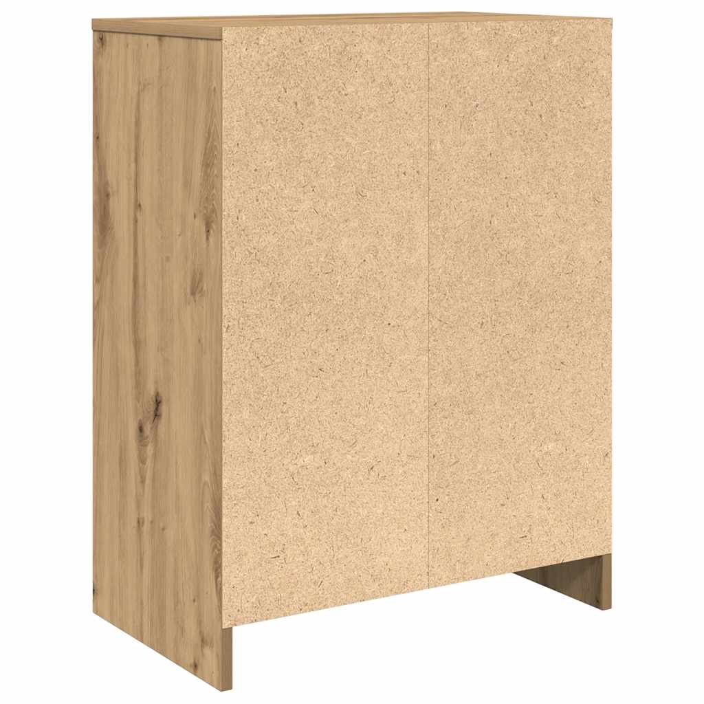 Ormarić za cipele boja hrasta 57x34x76 cm konstruirano drvo