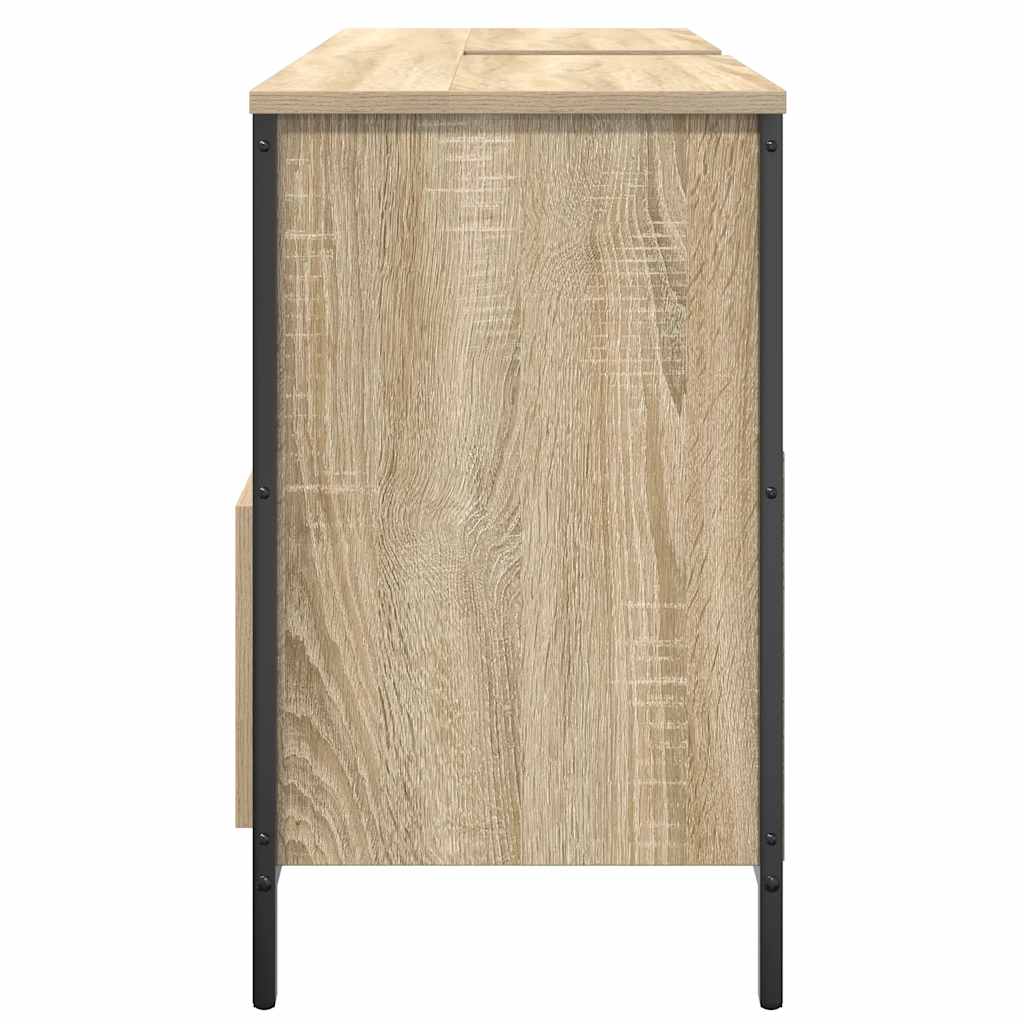 Kupaonski ormarić za umivaonik s ladicama 90x34,5x60 cm