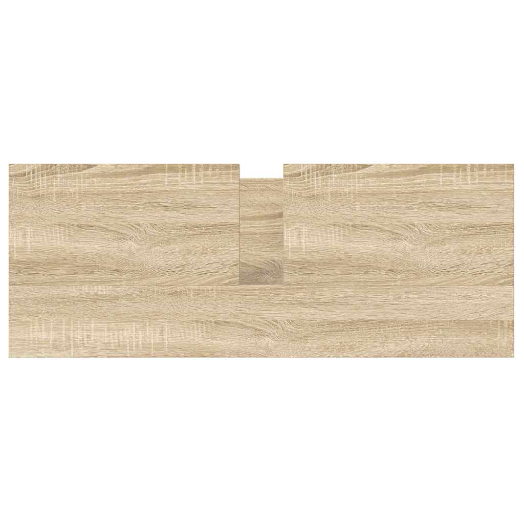 Kupaonski ormarić za umivaonik s ladicama 90x34,5x60 cm