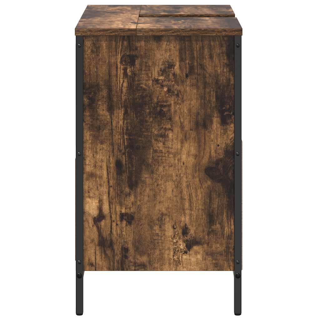 Kupaonski ormarić za umivaonik s ladicama 90x34,5x60 cm