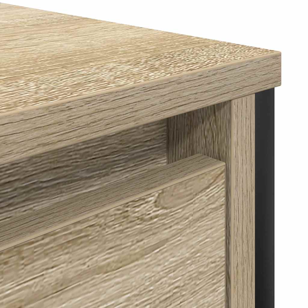 Ormarić za umivaonik s ladicama sonoma hrast 90x34,5x60 cm