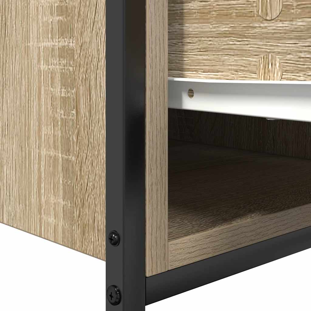 Ormarić za umivaonik s ladicama sonoma hrast 90x34,5x60 cm