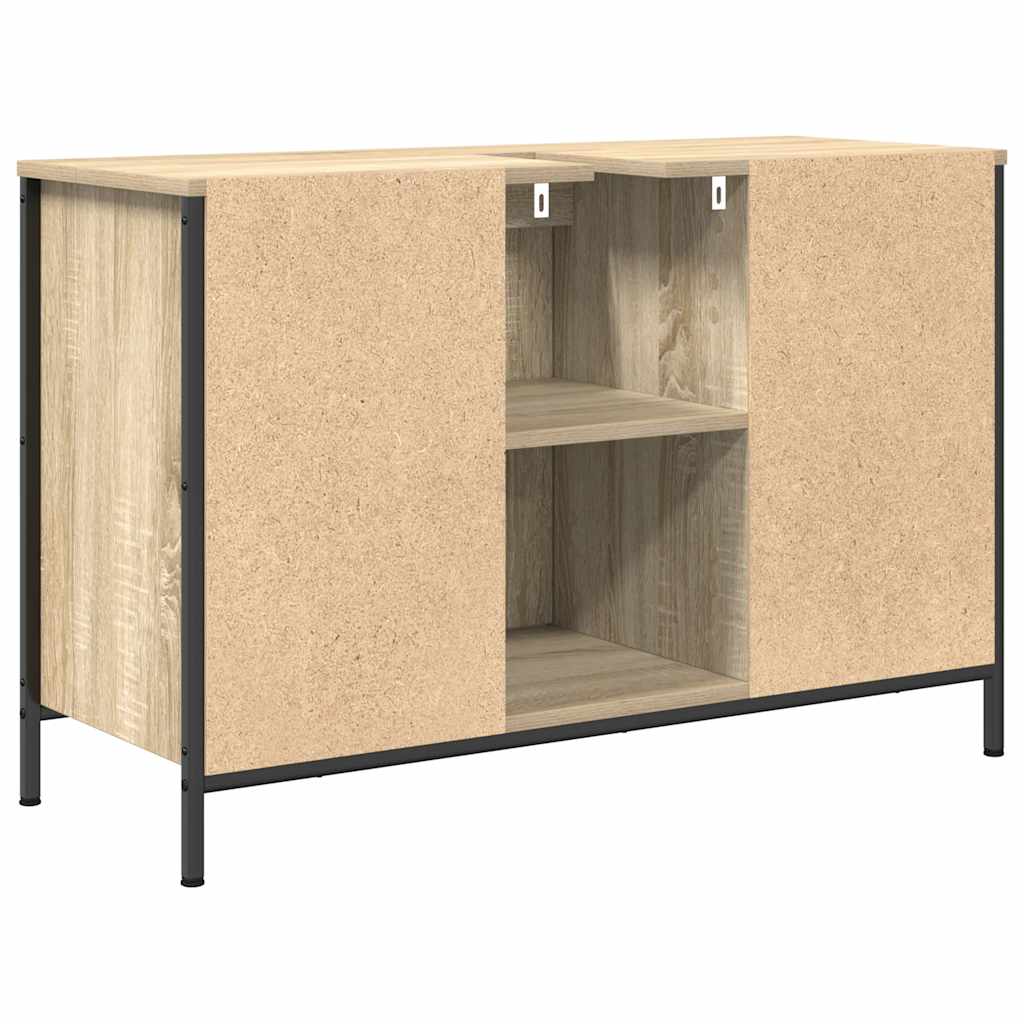 Ormarić za umivaonik s ladicama sonoma hrast 90x34,5x60 cm