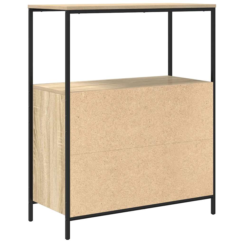 Kupaonski ormarić s policama sonoma hrast 76,5x35x95 cm