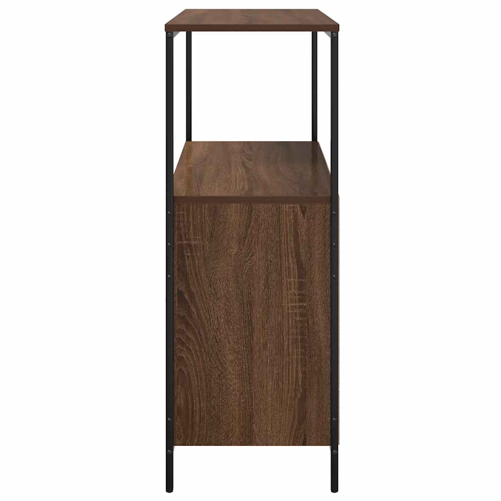 Kupaonski ormarić s policama smeđi hrast 76,5x35x95 cm
