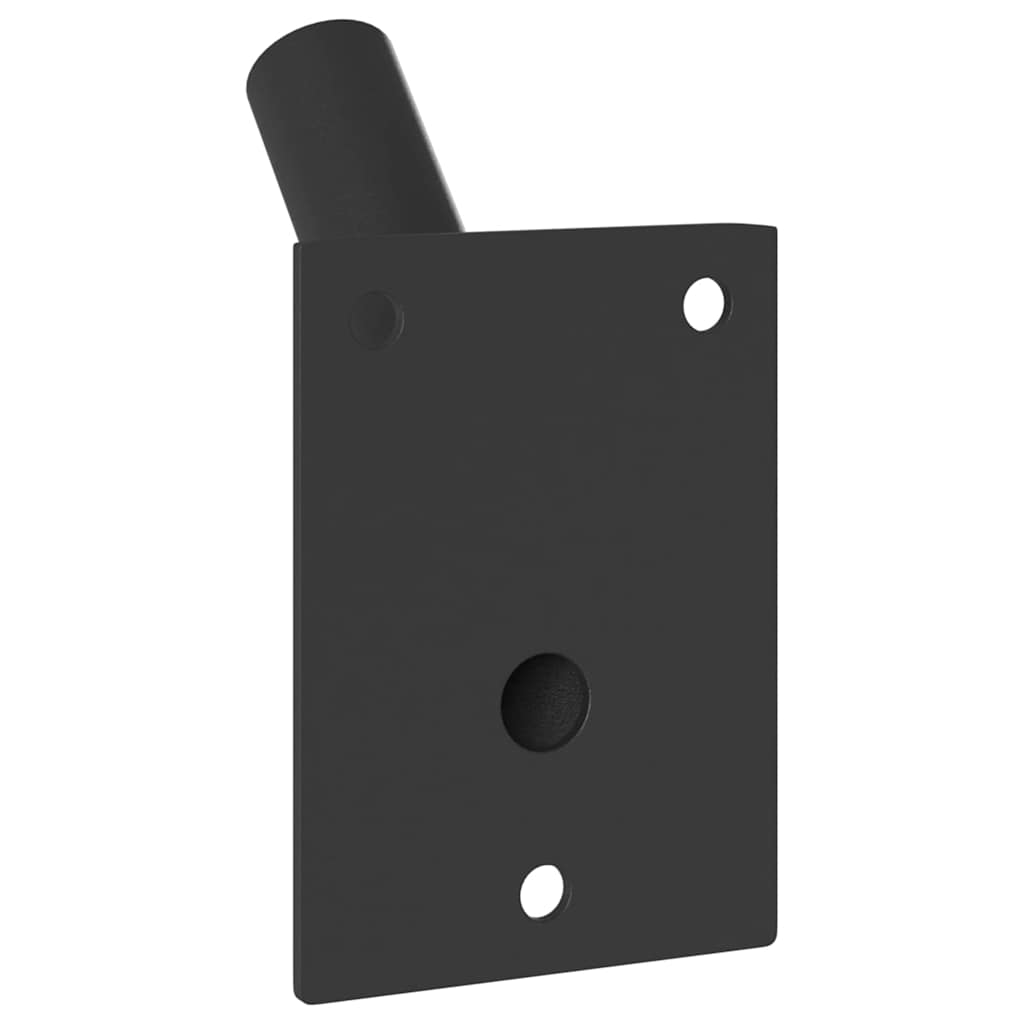 Držač za zastavu Crna 10,5 x 7,5 x 0,25 cm Čelik