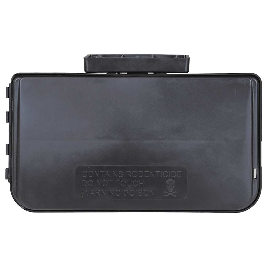 Zamke za miševe 6 kom crne 22x12,5x7,5 cm