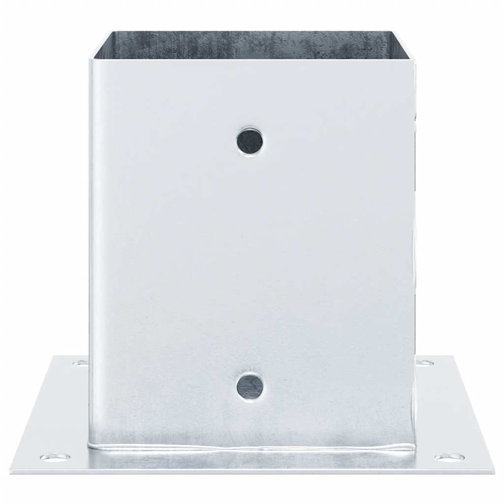 Postolja za stupove kvadratna 12 kom 101x101 mm pocinčani čelik