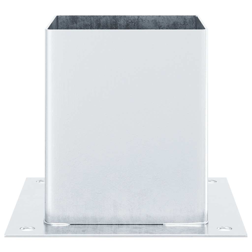 Postolja za stupove kvadratna 12 kom 101x101 mm pocinčani čelik