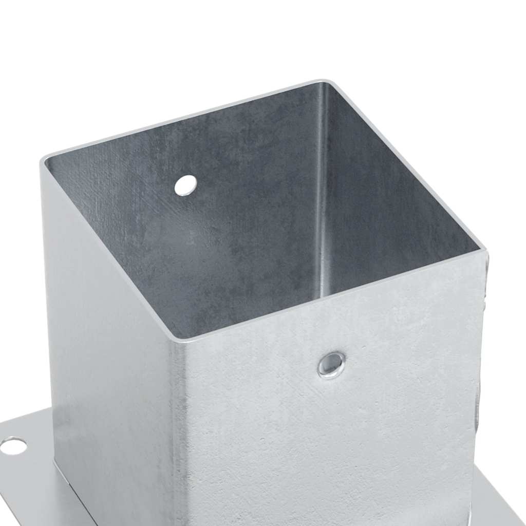 Postolja za stupove kvadratna 12 kom 101x101 mm pocinčani čelik