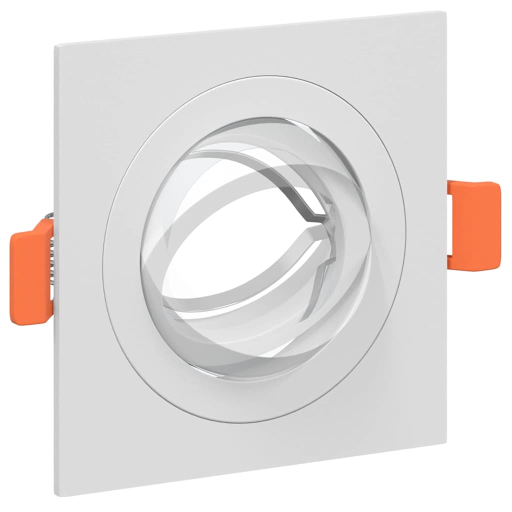 Reflektor 6 pcs Bijelo 9 x 9 x 2 cm Aluminij