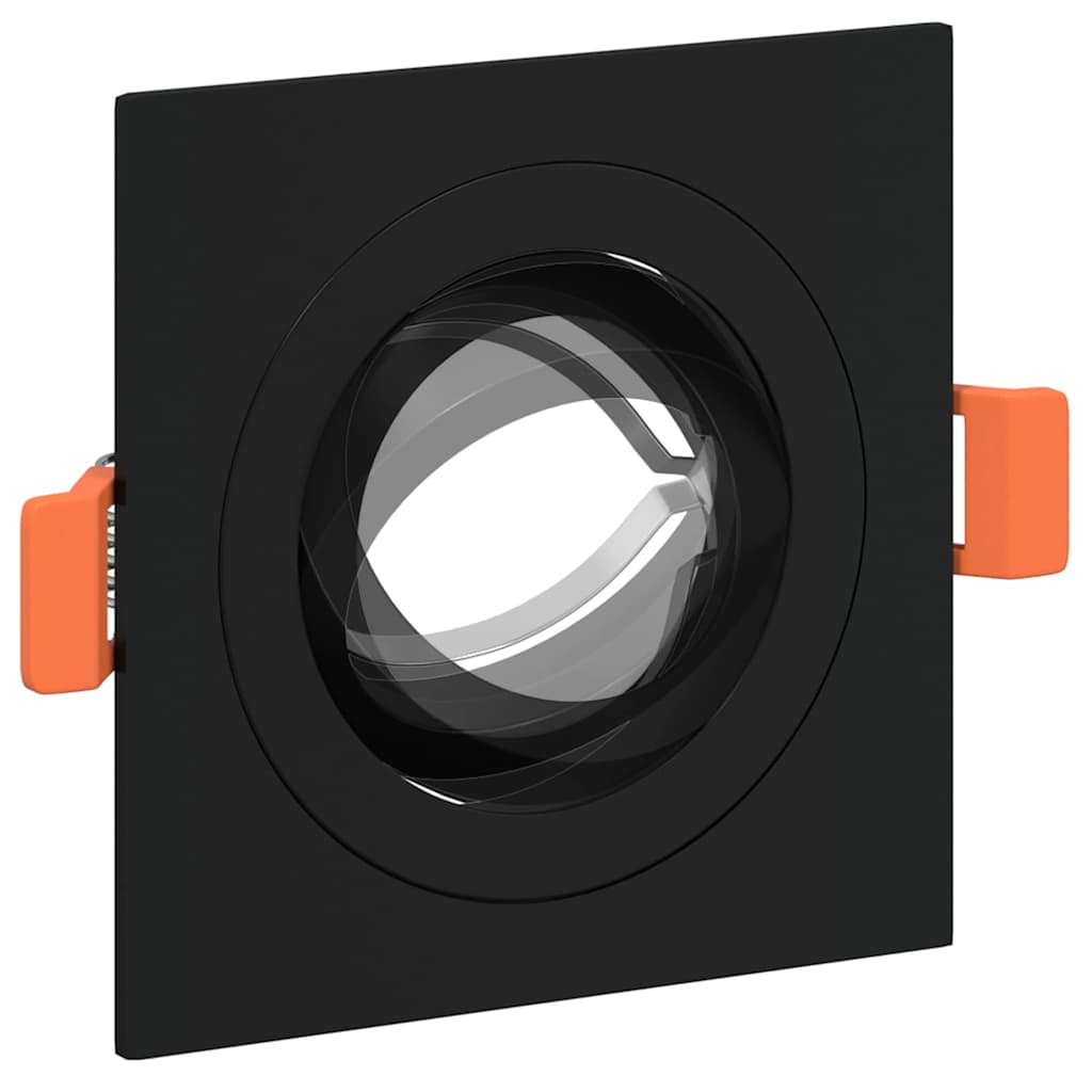 Reflektor 12 pcs Crna 9 x 9 x 2 cm Aluminij