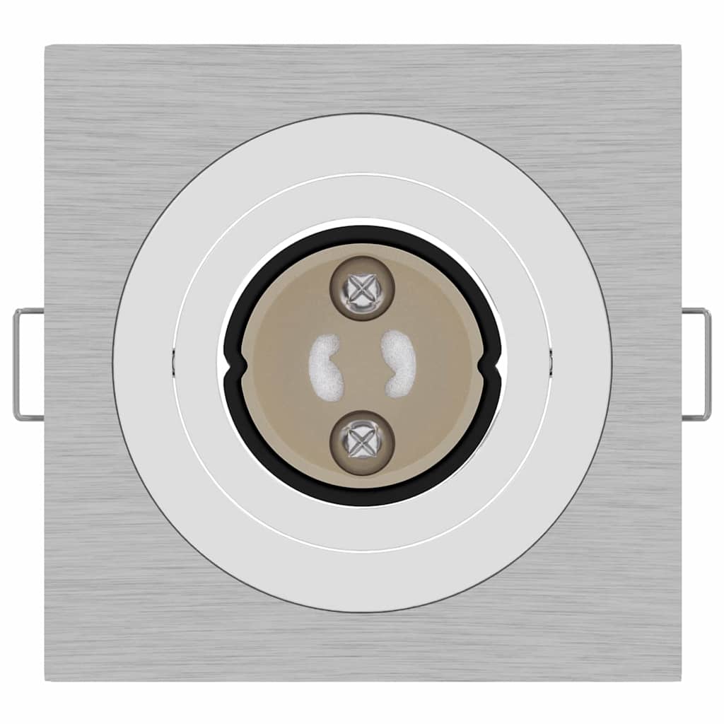 Reflektor 6 pcs Srebrno 9 x 9 x 2 cm Aluminij
