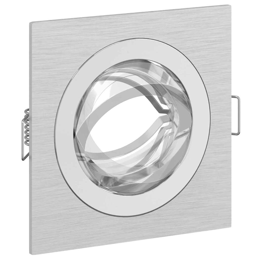 Reflektor 6 pcs Srebrno 9 x 9 x 2 cm Aluminij