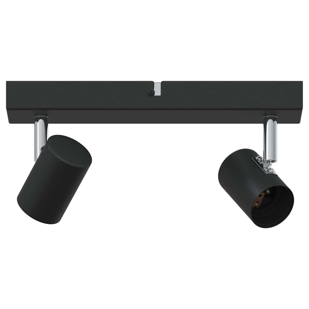 Stropni reflektor s reflektorima Crna 26 x 6,5 x 11,5 cm Metal