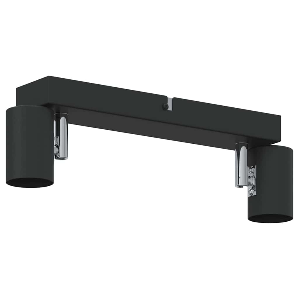 Stropni reflektor s reflektorima Crna 26 x 6,5 x 11,5 cm Metal