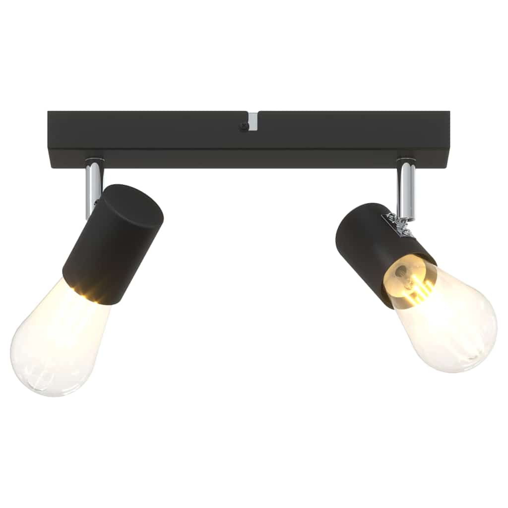 Stropni reflektor s reflektorima Crna 26 x 6,5 x 11,5 cm Metal