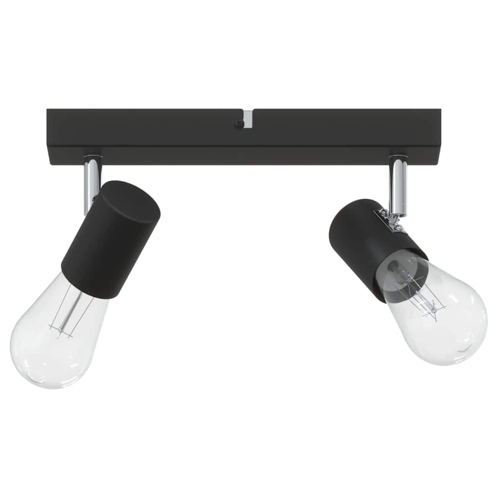 Stropni reflektor s reflektorima Crna 26 x 6,5 x 11,5 cm Metal