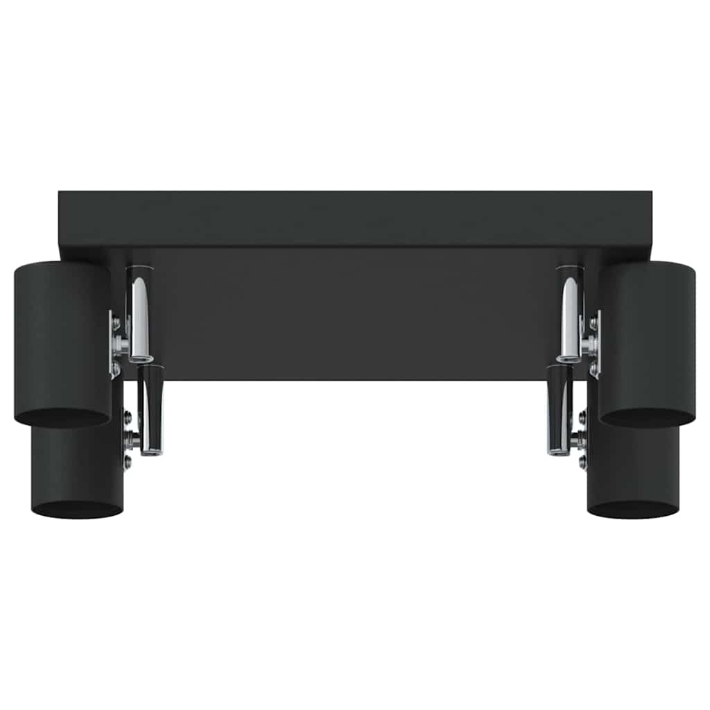 Stropni reflektor s reflektorima Crna 26,5 x 26 x 11,5 cm Metal