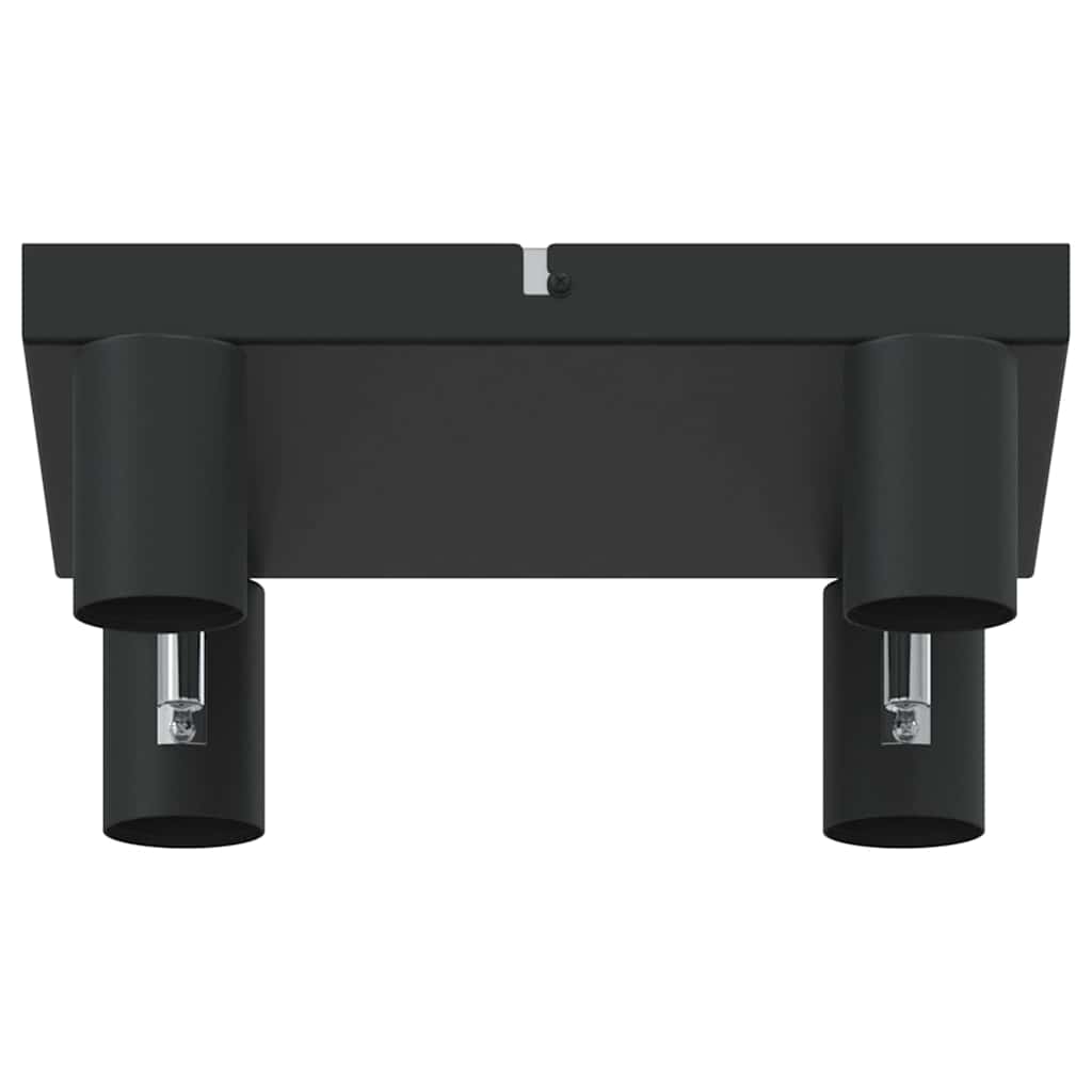 Stropni reflektor s reflektorima Crna 26,5 x 26 x 11,5 cm Metal