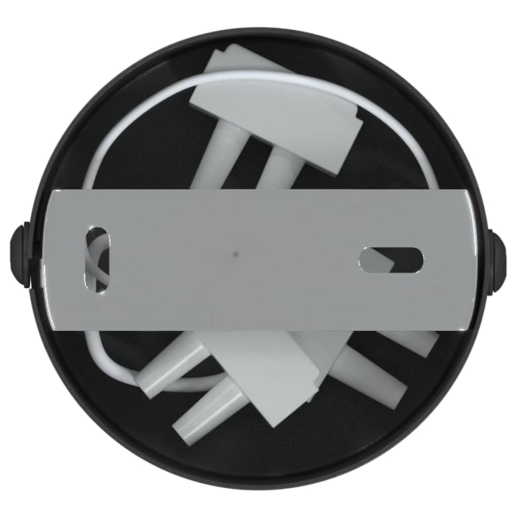 Stropni reflektor s reflektorima Crna 6 x 6 x 16 cm Metal