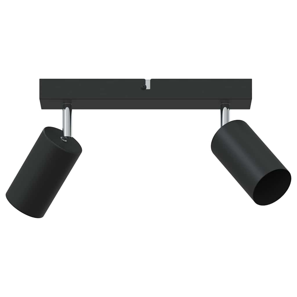Stropni reflektor s reflektorima Crna 26 x 6 x 16 cm Metal