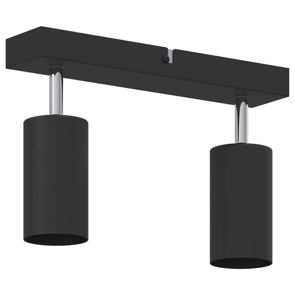 Stropni reflektor s reflektorima Crna 26 x 6 x 16 cm Metal