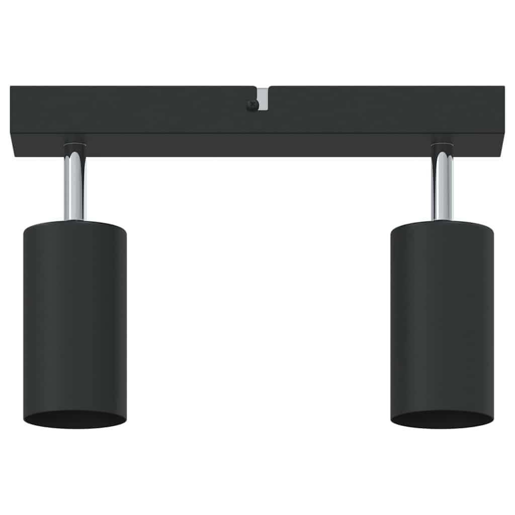 Stropni reflektor s reflektorima Crna 26 x 6 x 16 cm Metal