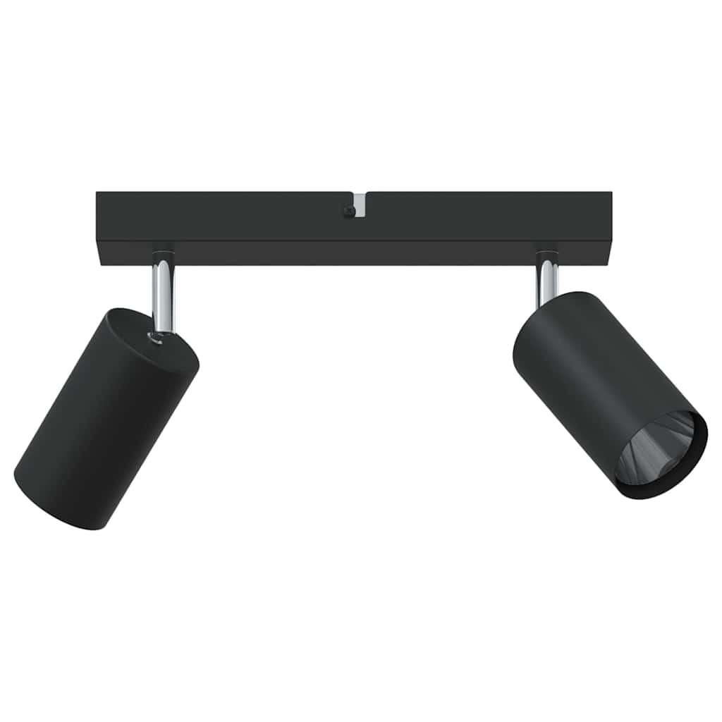 Stropni reflektor s reflektorima Crna 26 x 6 x 16 cm Metal