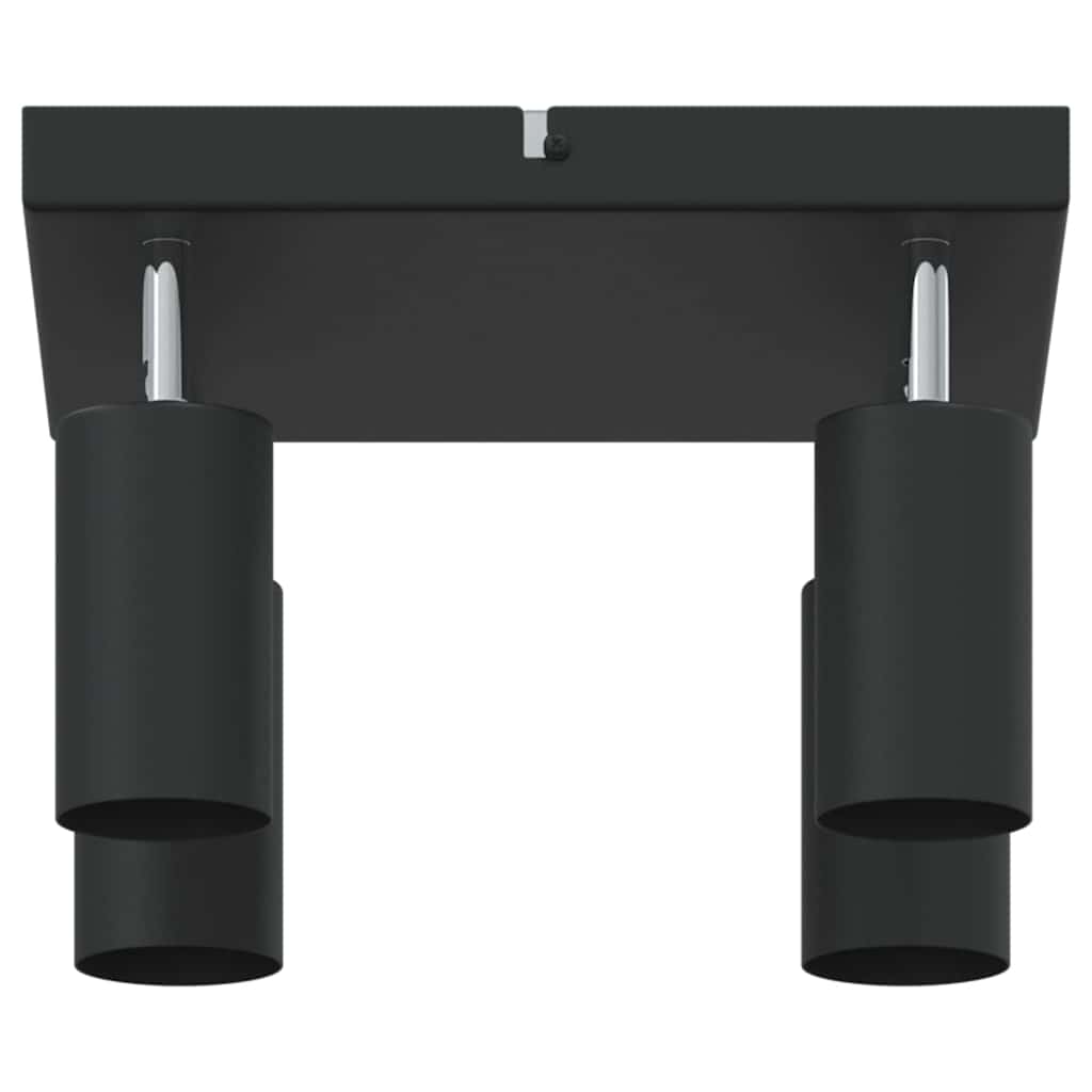 Stropni reflektor s reflektorima Crna 26 x 26 x 16 cm Metal