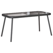 Kava Stol Crna 90 x 45 x 43 cm poliratan