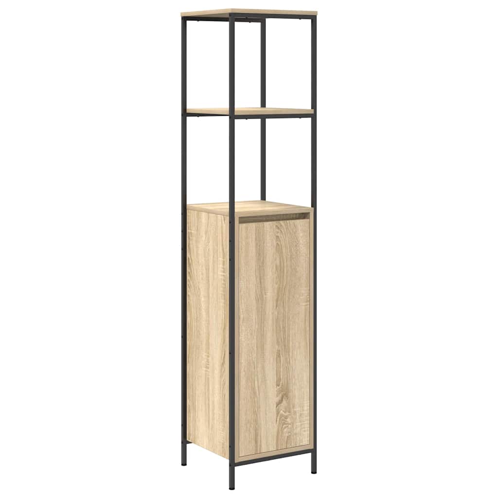 Set namještaja za kupaonicu Zidne 5 pcs Bež Konstruirano drvo