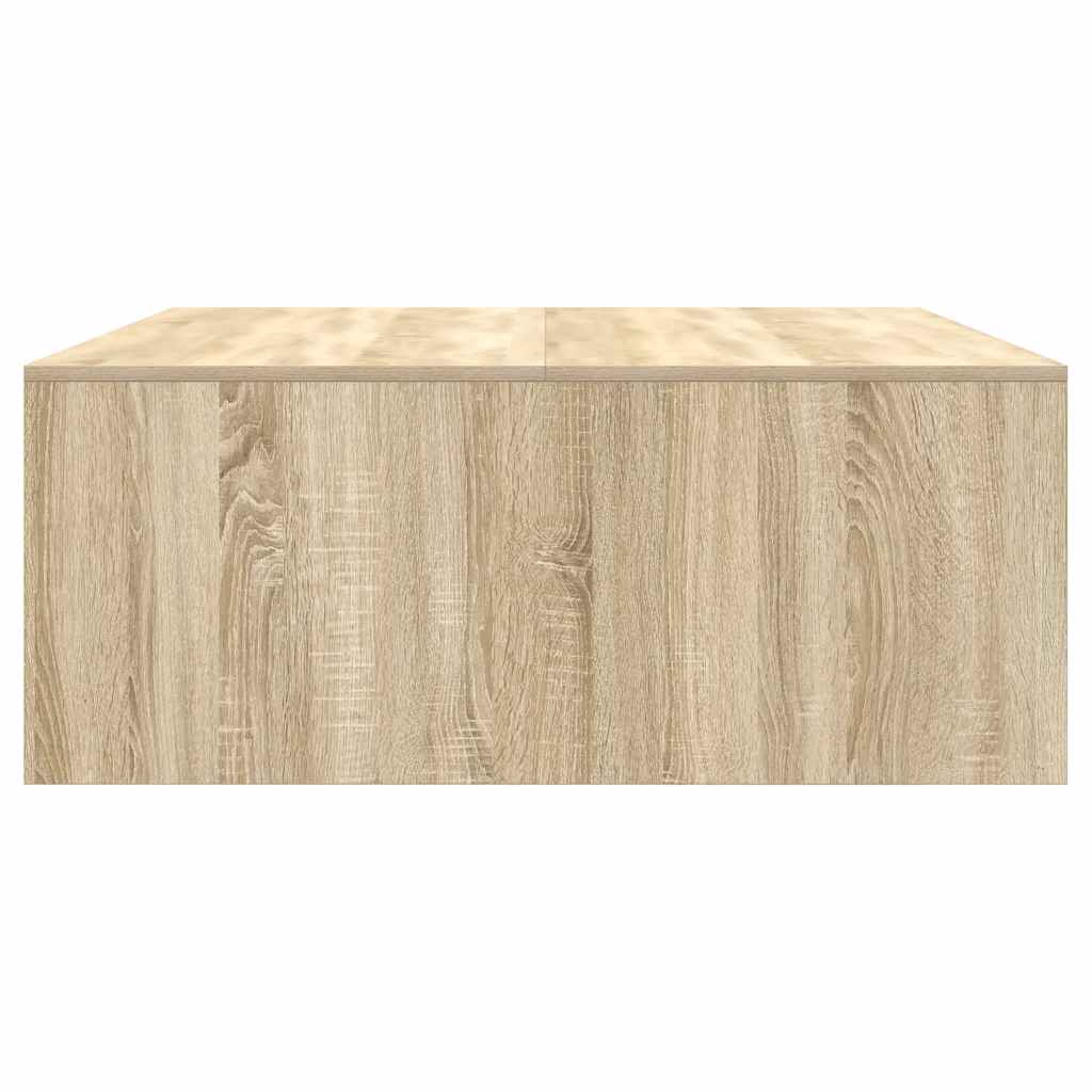 stol za kavu s ladicama sonoma hrast 100x100x40 cm