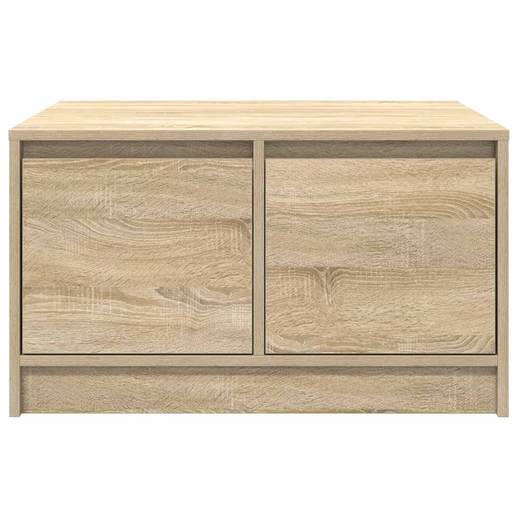 stol za kavu s ladicama sonoma hrast 70,5x70x40 cm