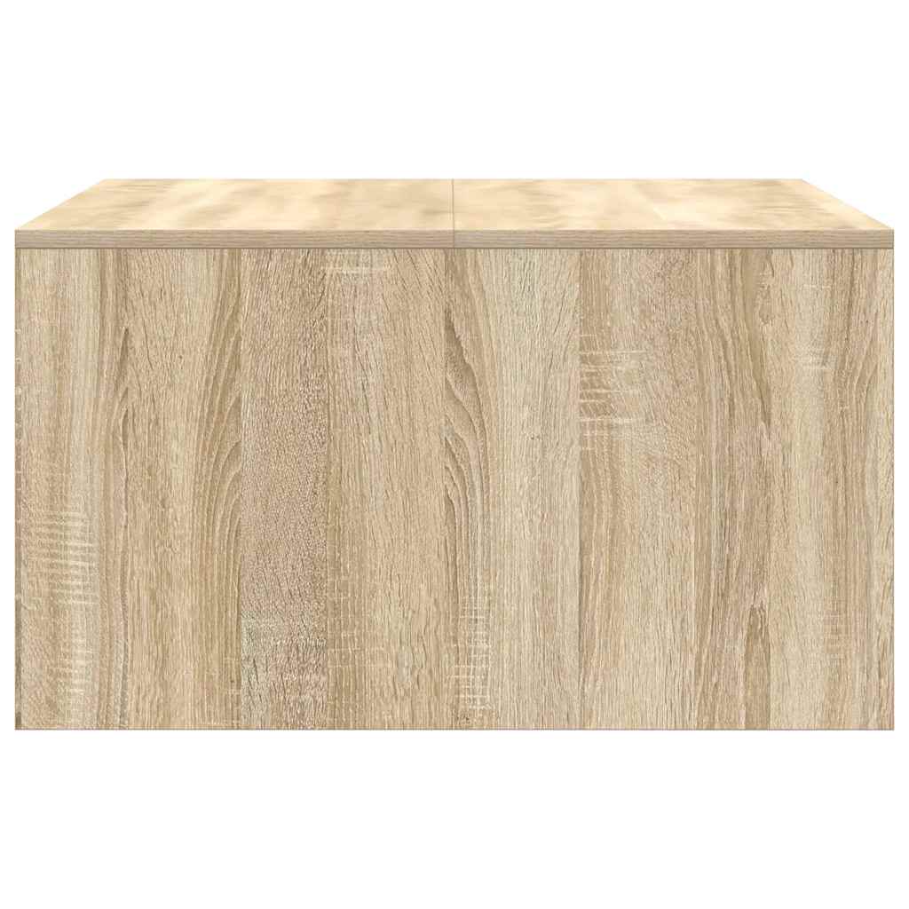 stol za kavu s ladicama sonoma hrast 70,5x70x40 cm