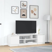 TV ormarić bijeli 188,5x41x50 cm konstruirano drvo