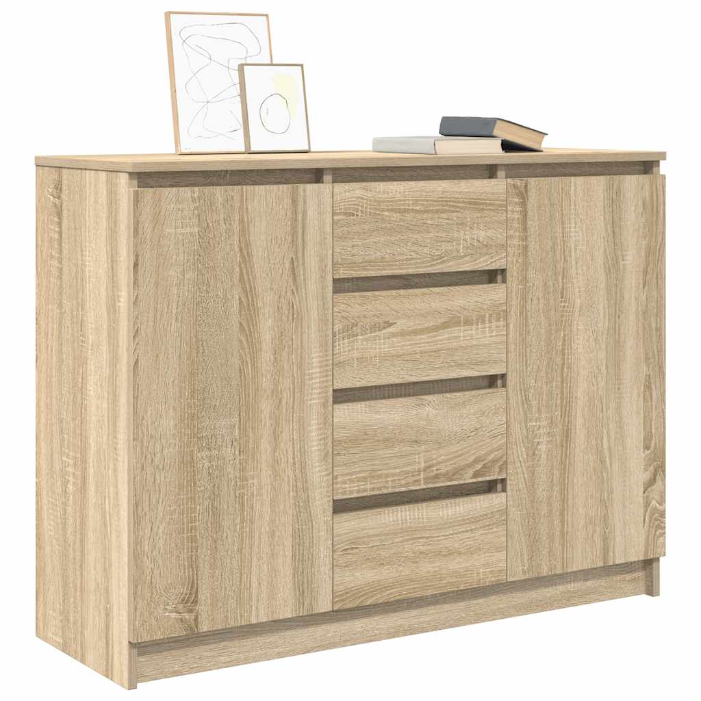 Komoda s ladicama hrasta sonome 100,5x35x76cm konstruirano drvo