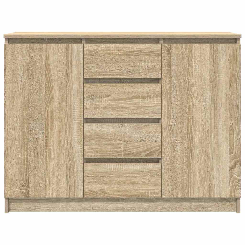 Komoda s ladicama hrasta sonome 100,5x35x76cm konstruirano drvo
