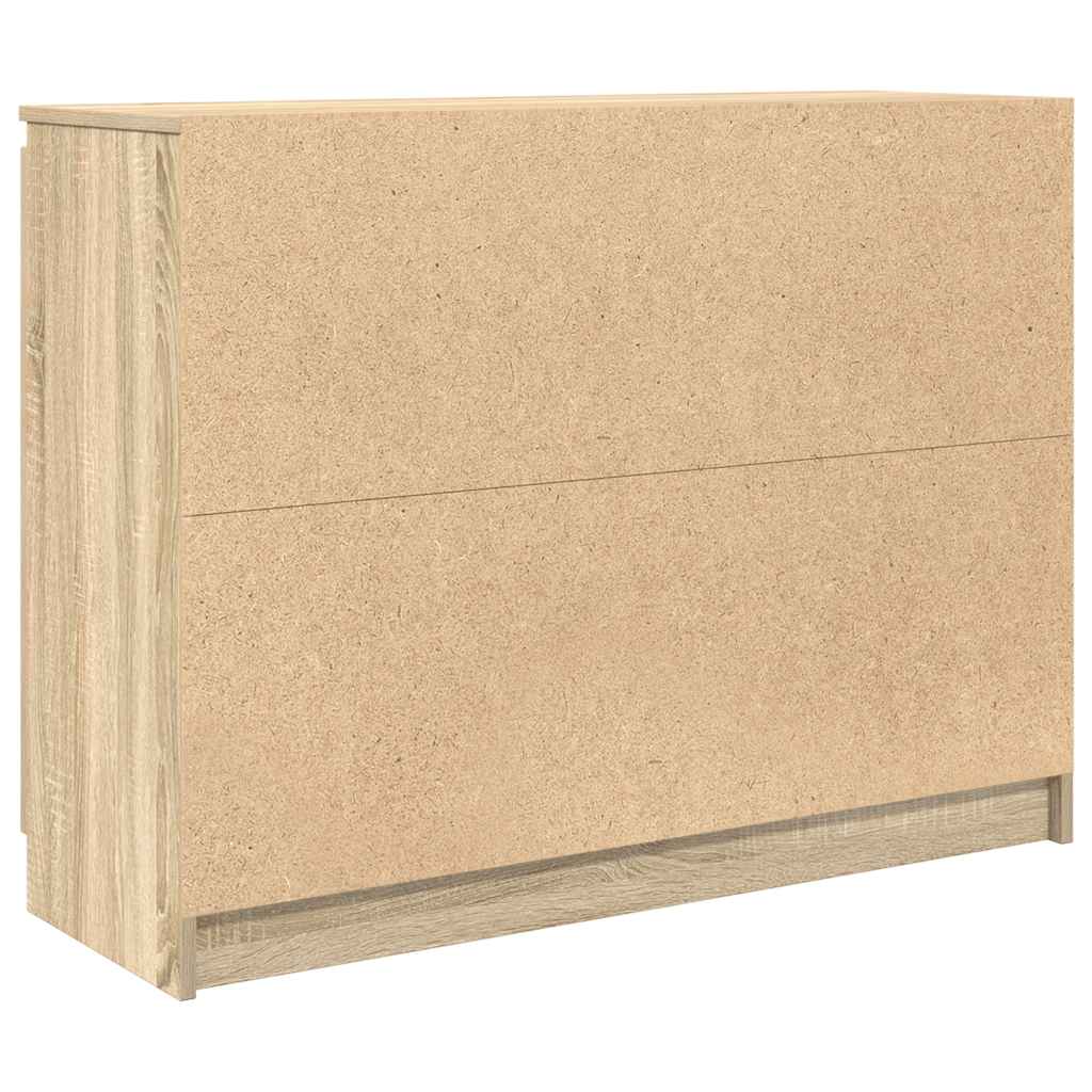 Komoda s ladicama hrasta sonome 100,5x35x76cm konstruirano drvo