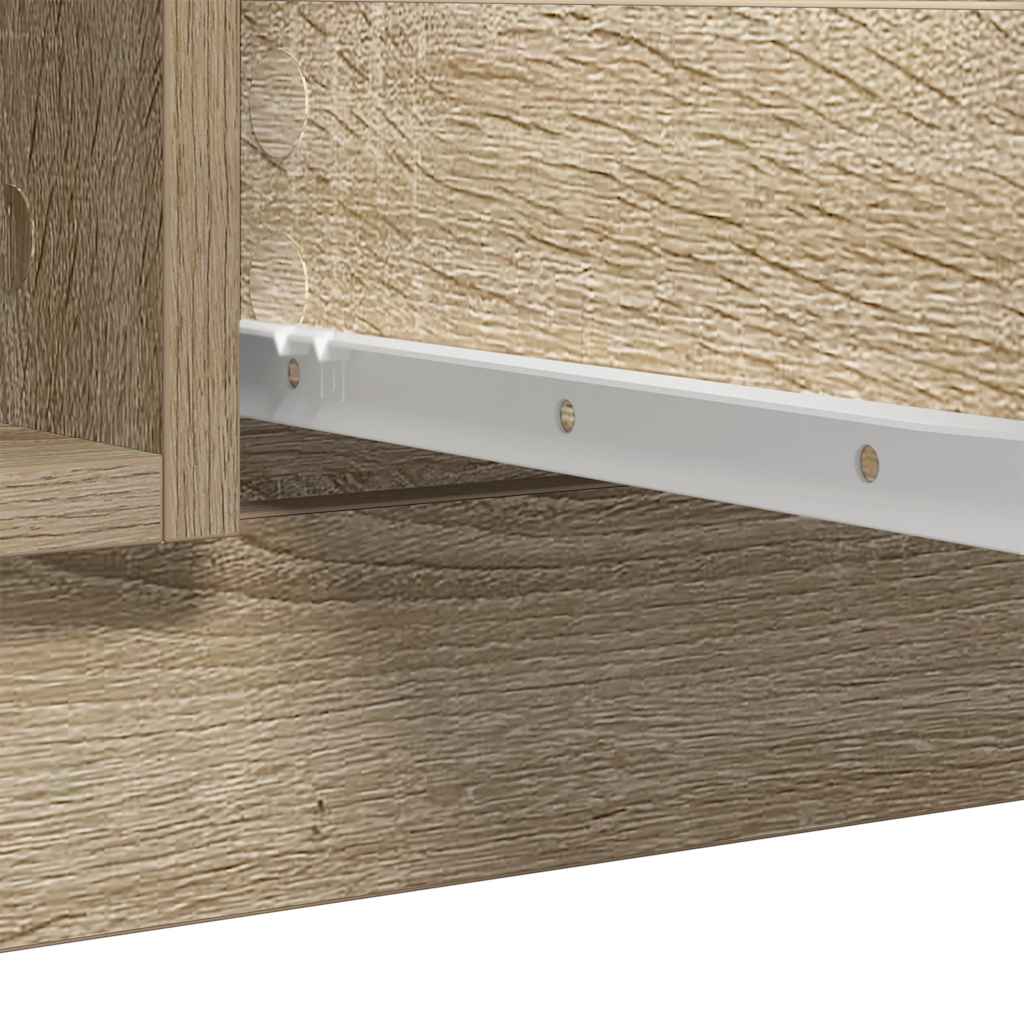 Komoda s ladicama hrasta sonome 100,5x35x76cm konstruirano drvo