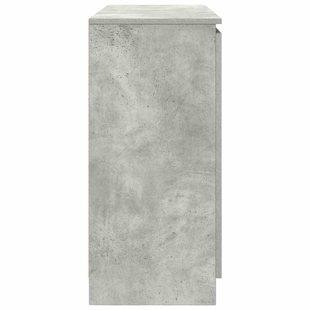 Komoda s ladicama beton siva 100,5x35x76 cm konstruirano drvo