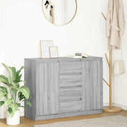 Komoda s ladicom siva sonoma 100,5x35x76 cm konstruirano drvo